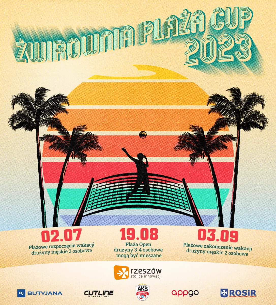Żwirownia Plaża Cup 2023. Przed nami trzy wakacyjne turnieje siatkówki plażowej.