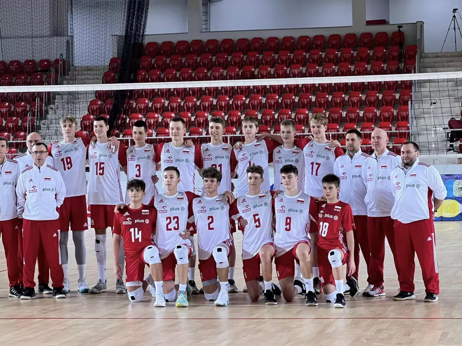 Do Rzeszowa przybyła przygotowująca sie do Mistrzostw Europy Reprezentacja Polski U-17