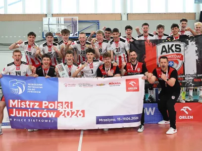 JESTEŚMY MISTRZAMI POLSKI JUNIORÓW 2026 JESTEŚMY MISTRZAMI POLSKI JUNIORÓW 2026
